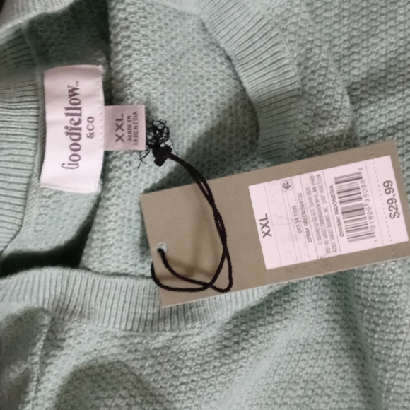 NWT Mens 2X long-sleeve henley shirt. 100% Cotton - Picture 5 of 8